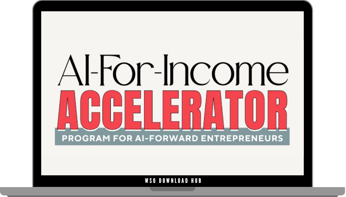 Wendy Breakstone – AI-For-Income Accelerator + Vault Download