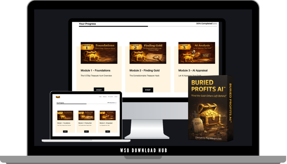 Demetris Papadopoulos – Buried Profits AI + OTO1 Download