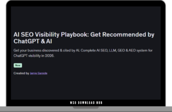 Jamie Garside – AI SEO Visibility Playbook – Get Recommended by ChatGPT & AI Free Download