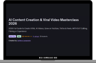 Lambros Lazopoulos – AI Content Creation & Viral Video Masterclass 2026 Free Download