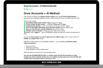 Shopmax – Grow Accounts + AI Method Download