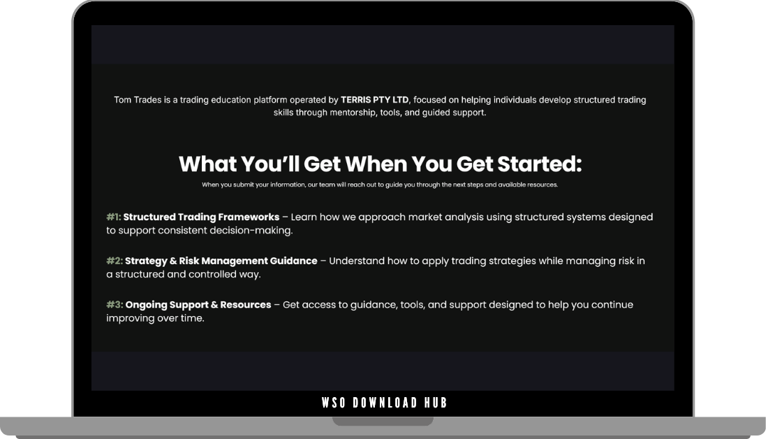 Tom Trades Course Download