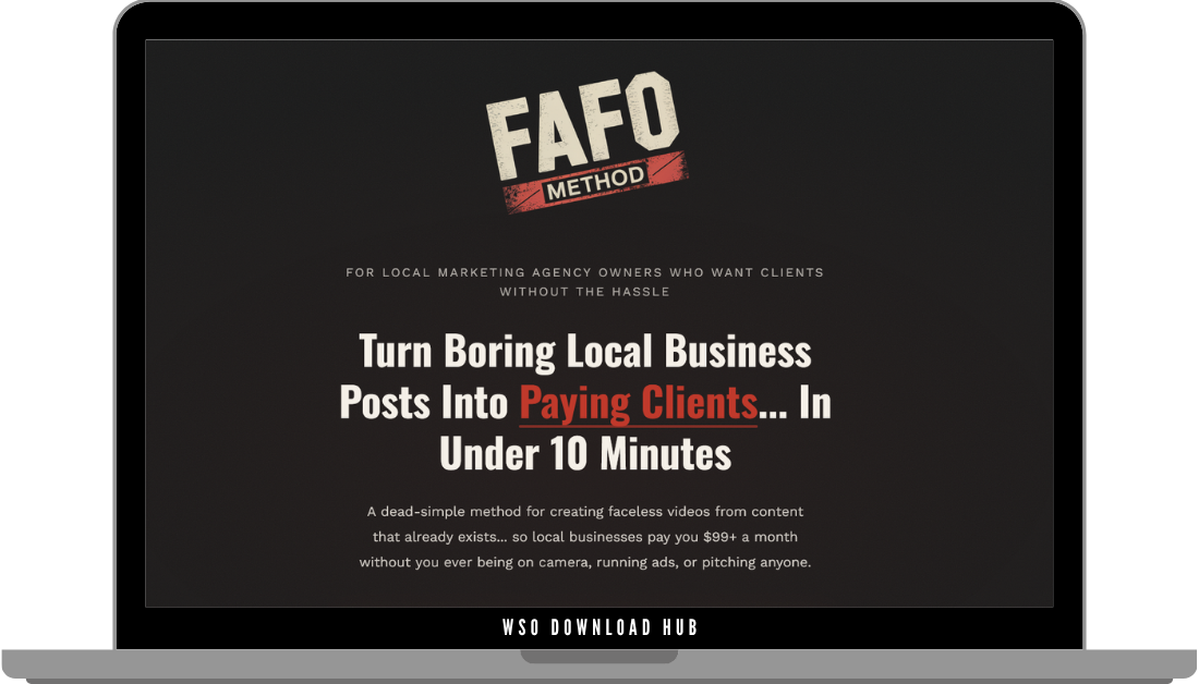 Drew Griffin – Fafo Method Download