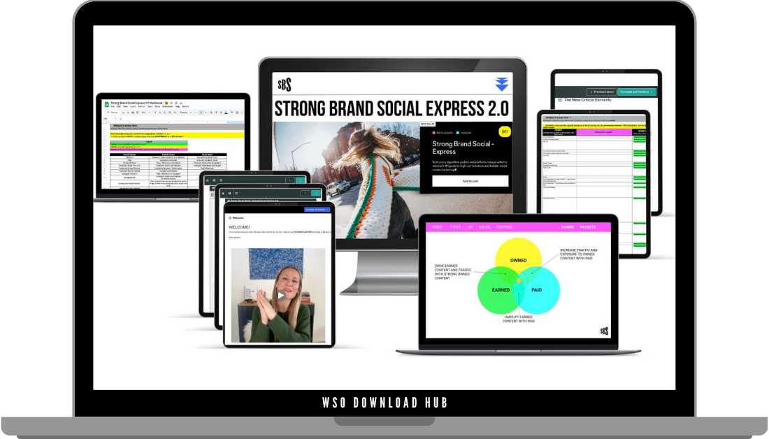 Katie Wight – Strong Brand Social Express 2.0 Download