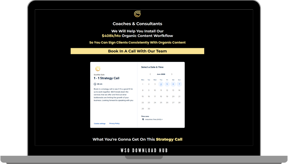Soowei Goh – Consulting Mastery 2.0 + All His Courses Download