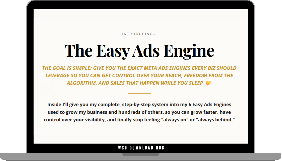 Carinda Gosling – The Easy Ads Engine Download