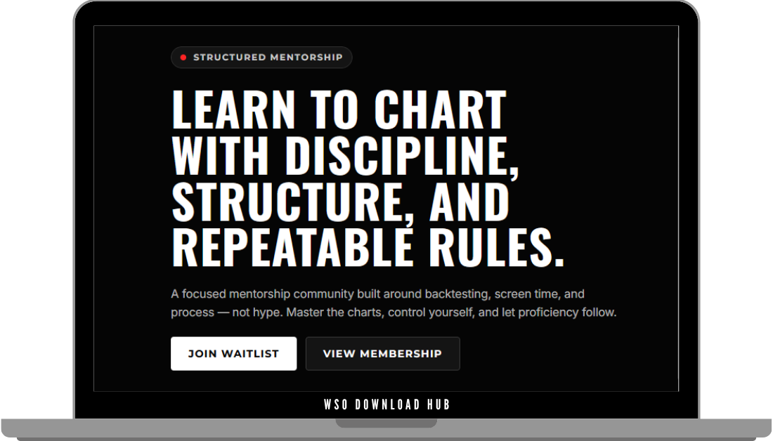 Charters Anonymous – Structureless Trading Bootcamp Download