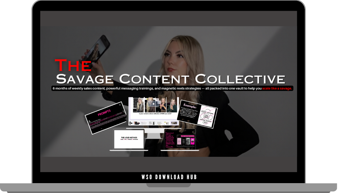 Demi Bernice – The Savage Content Collective + Bonus Download