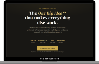 Jon Brosio – One Big Idea Masterclass Download