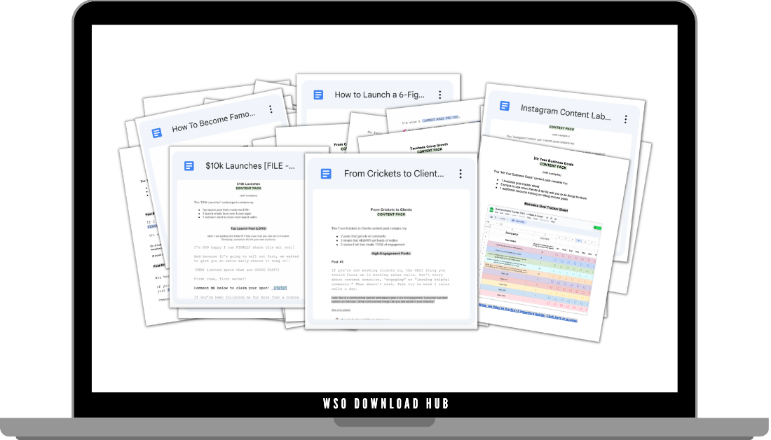 Maria Wendt – Content Pack Download