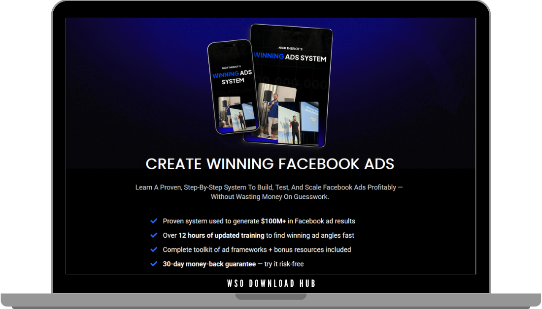 Nick Theriot – Ads Fundamentals Blueprint Course + Coaching Recordings (2025 August) Download