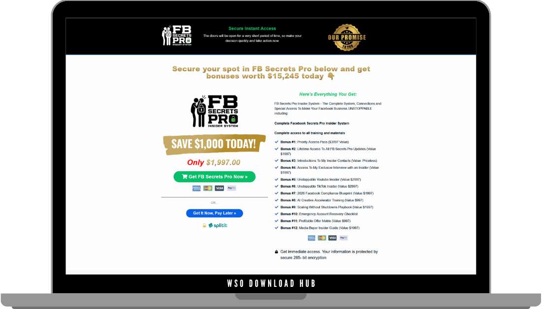 Robby Blanchard – FB Secrets Insider System Download