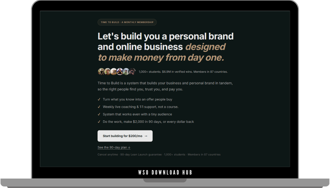 Tom Noske – Time to Build Download