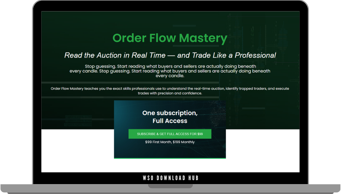Tradepro Academy – Order Flow Mastery 2026 Download