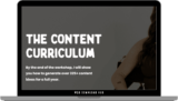 [VIP DOWNLOAD] Amber Figlow – The Content Curriculum