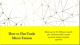 [VIP DOWNLOAD] Dr Stoxx – How To Day Trade Micro e-Mini Futures