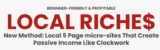 [VIP DOWNLOAD] Fat Stacks – Local Profits Launch (Local 5 Page Micro-sites That Create Passive Income Like Clockwork)