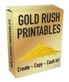 [FREE DOWNLOAD] Gold Rush Printables – ETSY + OTOs