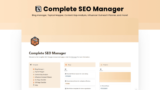 [VIP DOWNLOAD] Notion For SEO – Complete SEO Manager For Notion