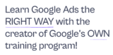 [VIP DOWNLOAD] Oliver – Google Ads Masters – Learn Google Ads the RIGHT WAY