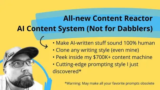 [VIP DOWNLOAD] Rob Lennon – AI Content Reactor 3.0 Update 1