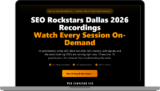 [VIP DOWNLOAD] SEO Rockstars – Dallas 2026 Recordings