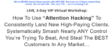 [VIP DOWNLOAD] Stefan Georgi – The 3 Day “Attention Hacking” VIP Workshop