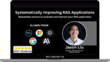[VIP DOWNLOAD] Systematically Improving RAG Applications