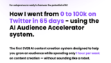 [VIP DOWNLOAD] Ole Lehmann – AI Audience Accelerator 2023 Version Update 1 + Update 2